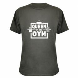 Камуфляжная футболка Queen Of The Gym - PrintSalon