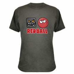Камуфляжна футболка Red ball 4 - PrintSalon