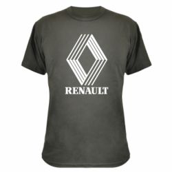 Камуфляжная футболка Renault 1972 Logo - PrintSalon