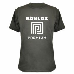 Камуфляжная футболка Roblox Premium - PrintSalon