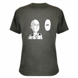 Камуфляжная футболка Saitama ok - PrintSalon