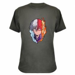 Камуфляжна футболка Шото Тодорокі  арт - PrintSalon