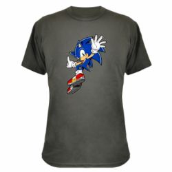 Камуфляжная футболка Sonic and the jump - PrintSalon