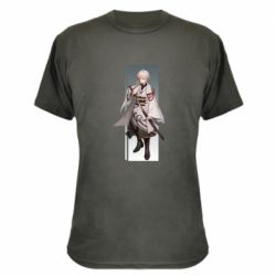 Камуфляжная футболка Standing Kazuha - PrintSalon