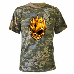 Камуфляжная футболка Standoff - Gold Skull-PrintSalon Камуфляжная футболка Standoff - Gold Skull