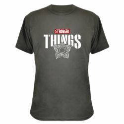 Камуфляжная футболка Stranger Things. - PrintSalon