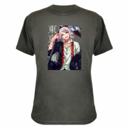 Камуфляжна футболка Судзуя Джузо Токийский гуль - PrintSalon