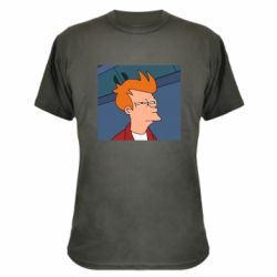 Камуфляжная футболка Suspicious Fry - PrintSalon