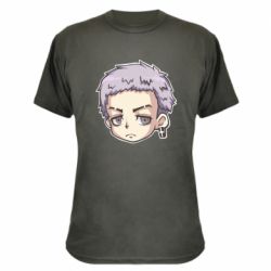 Камуфляжная футболка Takashi Mitsuya chibi-PrintSalon Камуфляжная футболка Takashi Mitsuya chibi