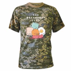 Камуфляжная футболка The breakfast club - PrintSalon