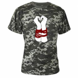 Камуфляжная футболка Tied Hands - PrintSalon