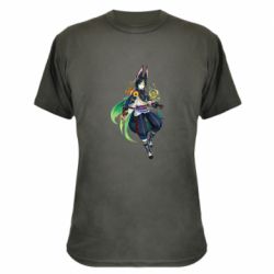 Камуфляжна футболка Tighnari full art - PrintSalon