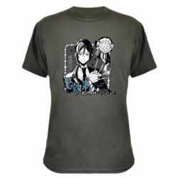 Камуфляжная футболка Тёмный Дворецкий-PrintSalon Камуфляжная футболка Тёмный Дворецкий