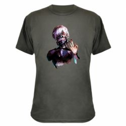 Камуфляжная футболка Tokio Ghoul Kaneki - PrintSalon