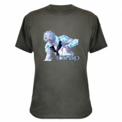 Камуфляжная футболка Тоширо Хицугая взрослый банкай-PrintSalon Камуфляжная футболка Тоширо Хицугая взрослый банкай