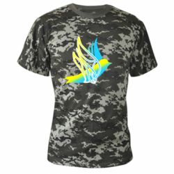 Камуфляжна футболка Україна Ластівка - PrintSalon