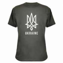 Камуфляжная футболка UKRAINE symbol - PrintSalon