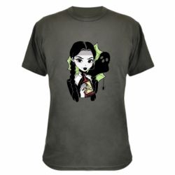 Камуфляжна футболка Венздей з отрутою - PrintSalon