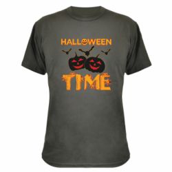 Камуфляжная футболка Время Хэллоуина - PrintSalon