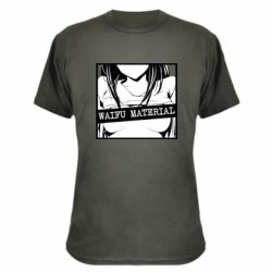 Камуфляжна футболка Waifu Material - PrintSalon