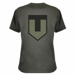Камуфляжная футболка ЗСУ лого - PrintSalon