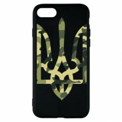 Чохол для iPhone SE 2022 Камуфляжний герб України