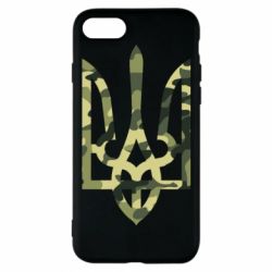 Чохол для iPhone 8 Камуфляжний герб України