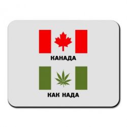 Килимок для миші Канада Як треба - PrintSalon
