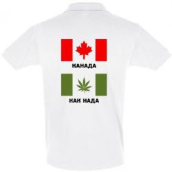 Мужское поло Канада Як треба - PrintSalon