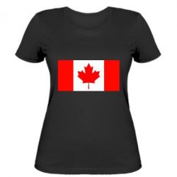 Женская футболка Канада - PrintSalon
