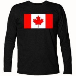 Футболка с длинным рукавом Канада - PrintSalon