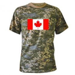 Камуфляжная футболка Канада - PrintSalon