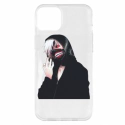 Чехол для iPhone 14 Plus Kaneki Portrait - PrintSalon