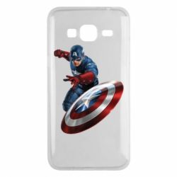 Чехол для Samsung J3 2016 Капитан Америка - PrintSalon