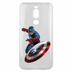 Чехол для Meizu X8 Капитан Америка - PrintSalon