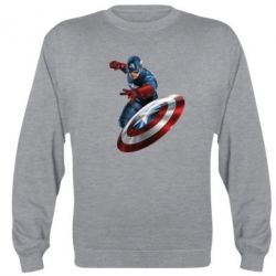 Cвитшот Капитан Америка - PrintSalon