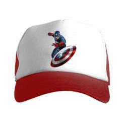 Кепка-тракер Капитан Америка - PrintSalon