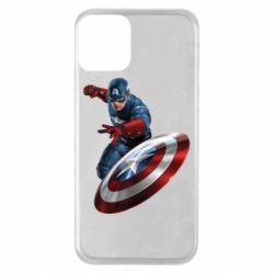Чохол для iPhone 11 Капітан Америка-PrintSalon Чохол для iPhone 11 Капітан Америка