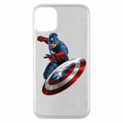 Чехол для iPhone 11 Pro Капитан Америка - PrintSalon