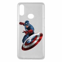 Чохол для Samsung A10s Капітан Америка