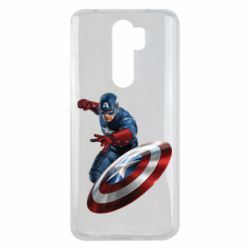 Чохол для Xiaomi Redmi Note 8 Pro Капітан Америка
