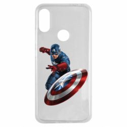 Чехол для Xiaomi Redmi Note 7 Капитан Америка - PrintSalon