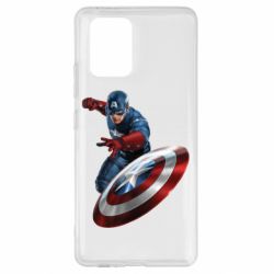 Чехол для Samsung S10 Lite Капитан Америка - PrintSalon