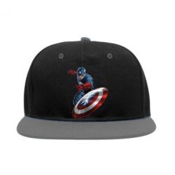 Снепбек Капитан Америка - PrintSalon