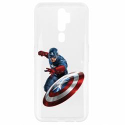 Чехол для Oppo A5/A9 2020 Капитан Америка