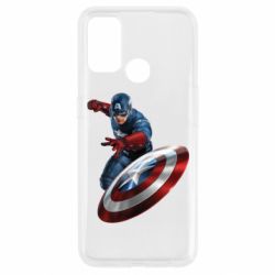 Чехол для Oppo A53/A32/A33 Капитан Америка