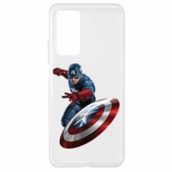 Чохол для Xiaomi Mi 10T / 10T Pro Капітан Америка-PrintSalon Чохол для Xiaomi Mi 10T / 10T Pro Капітан Америка
