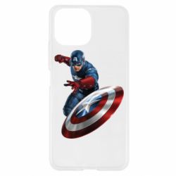 Чехол для Xiaomi Mi11 Lite Капитан Америка - PrintSalon