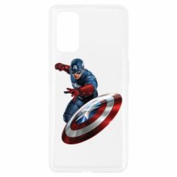 Чехол для Realme 7 Pro Капитан Америка - PrintSalon