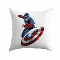 Подушка Капитан Америка - PrintSalon